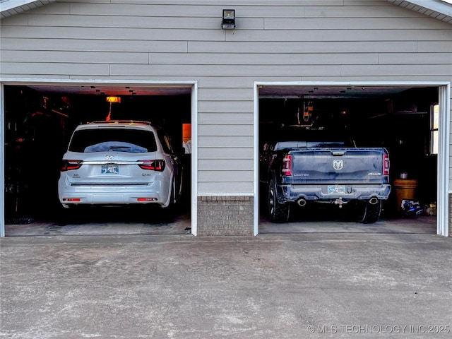 4418 N Little, Cushing, OK 74023 - view of garage