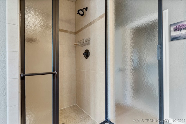4418 N Little, Cushing, OK 74023 - bathroom featuring a stall shower