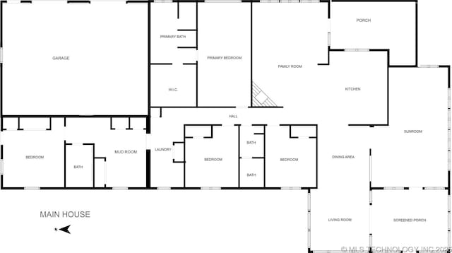 4418 N Little, Cushing, OK 74023 - view of home floor plan