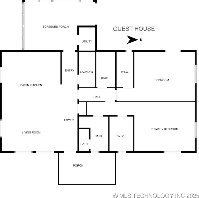4418 N Little, Cushing, OK 74023 - view of property floor plan