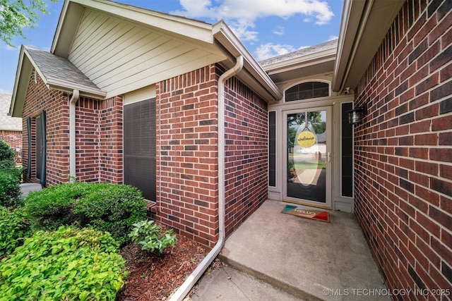 9921 N 119th E Ave, Owasso, OK 74055 - view of exterior entry featuring brick siding