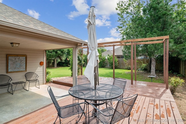 9921 N 119th E Ave, Owasso, OK 74055 - deck featuring outdoor dining area