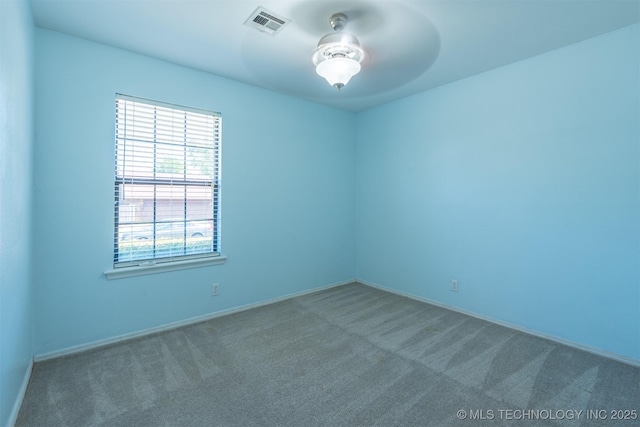 1605 W Montgomery St, Broken Arrow, OK 74012 - unfurnished room with carpet, ceiling fan, and baseboards