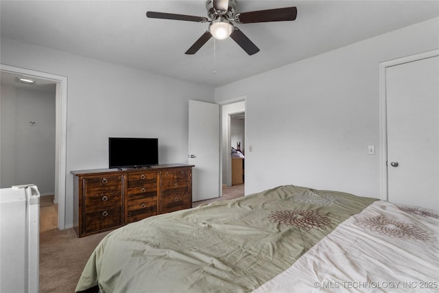 401 W Birmingham St, Broken Arrow, OK 74011 - bedroom with carpet and ceiling fan
