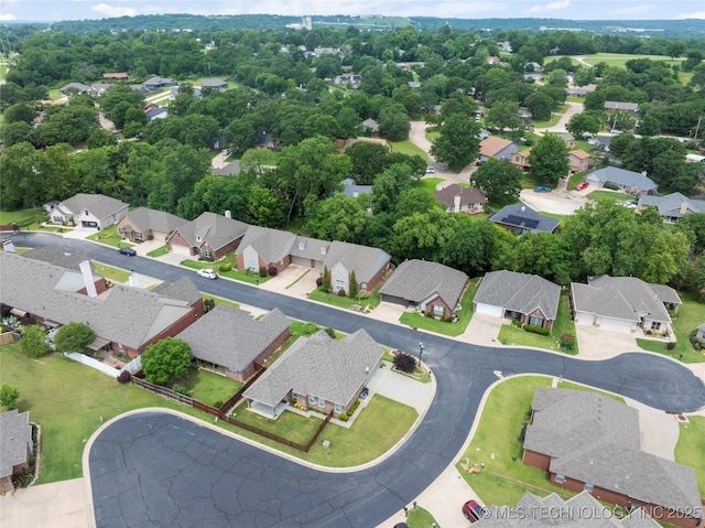 420 Fox Wood Dr, Sapulpa, OK 74066 - aerial overview of property's location featuring nearby suburban area