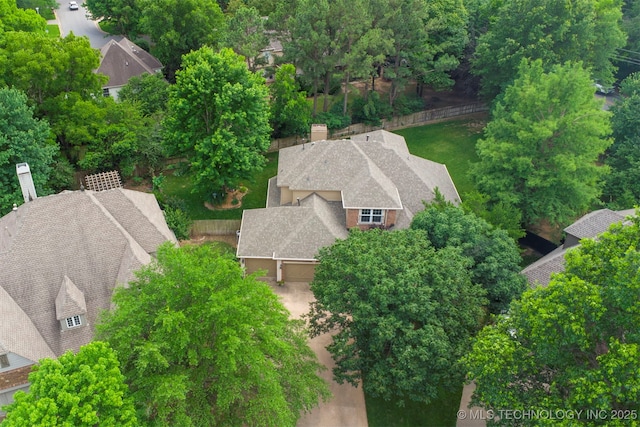 11586 S 66th E Ave, Bixby, OK 74008 - aerial view of property and surrounding area