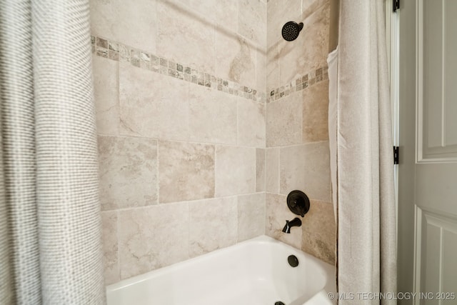 13234 S 68th E Ave, Bixby, OK 74008 - bathroom featuring shower / bath combo with shower curtain