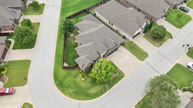 13234 S 68th E Ave, Bixby, OK 74008 - aerial perspective of suburban area