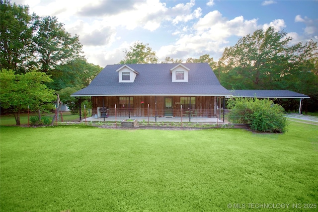 162 Dolittle Ln, Mcalester, OK 74501 - back of property with a lawn