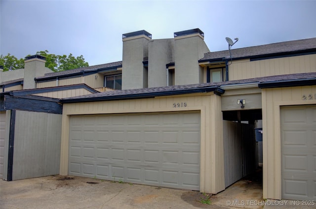 2219 E 55th Ct S Unit 2219, Tulsa, OK 74105 - view of garage