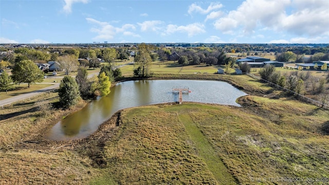 6063 Wilson, Durant, OK 74701 - drone / aerial view of a nearby body of water