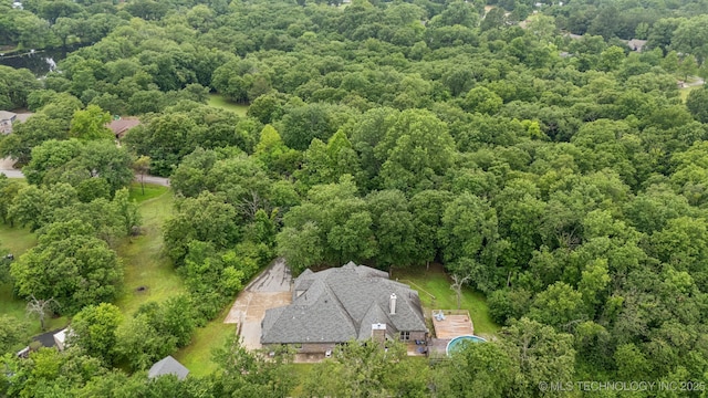 15303 Foreacre Cir, Sapulpa, OK 74066 - view of subject property with a forest