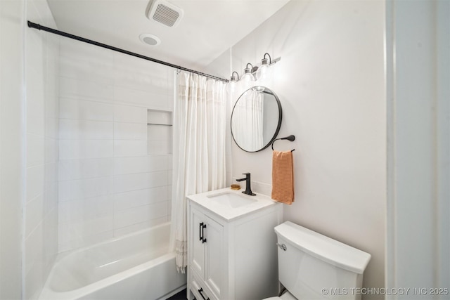11860 N 68th W Ave, Sperry, OK 74073 - bathroom with toilet, shower / bath combination with curtain, and vanity