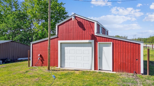 11860 N 68th W Ave, Sperry, OK 74073 - view of detached garage