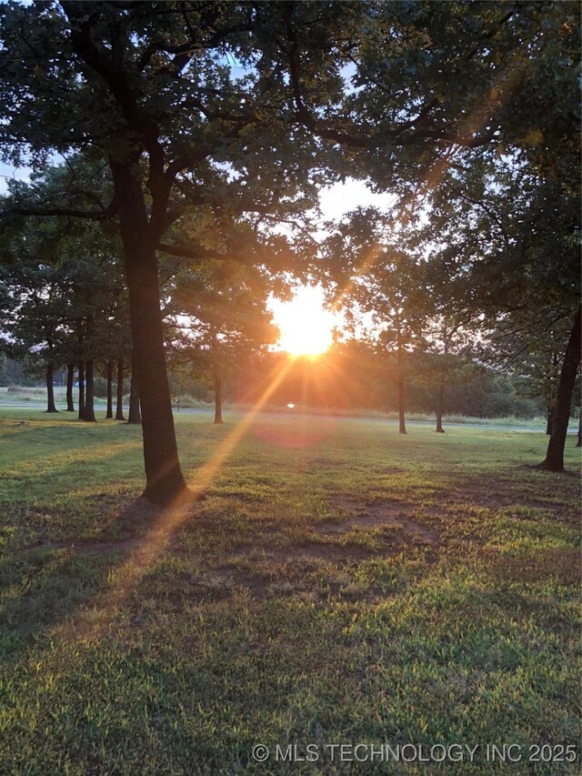 1808 N Woodland, Drumright, OK 74030 - view of green lawn