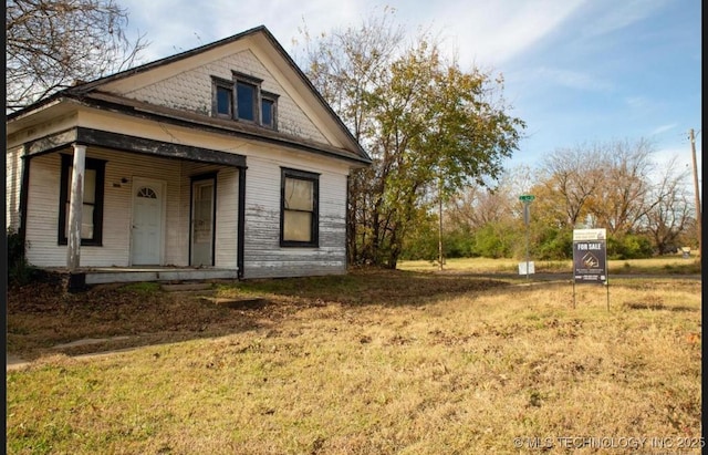 425 W Southside Blvd, Muskogee, OK 74401 - view of front of house featuring covered porch