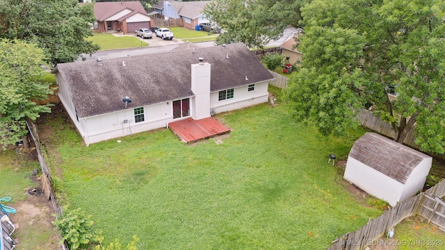 816 W Birmingham St, Broken Arrow, OK 74011 - aerial perspective of suburban area