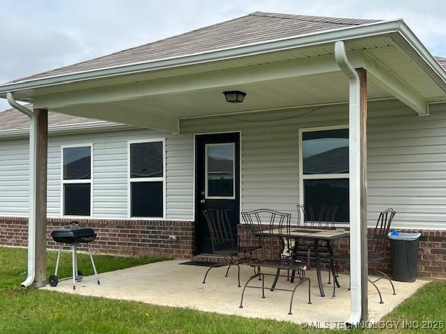 1630 S 31st Ct, Broken Arrow, OK 74014 - view of patio / terrace featuring grilling area