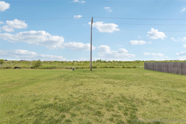 7000 S Elder Ave, Broken Arrow, OK 74011 - view of yard with a view of rural / pastoral area