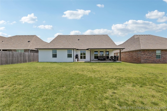 7000 S Elder Ave, Broken Arrow, OK 74011 - rear view of house with a patio