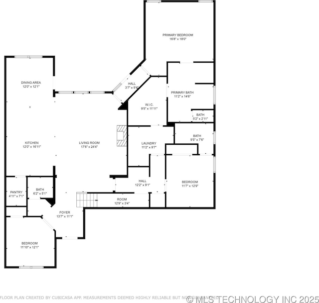 5314 E 125th St S, Bixby, OK 74008 - property floor plan