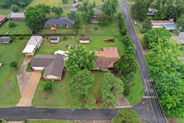 32112 E 721st Rd, Wagoner, OK 74467 - aerial overview of property's location with nearby suburban area