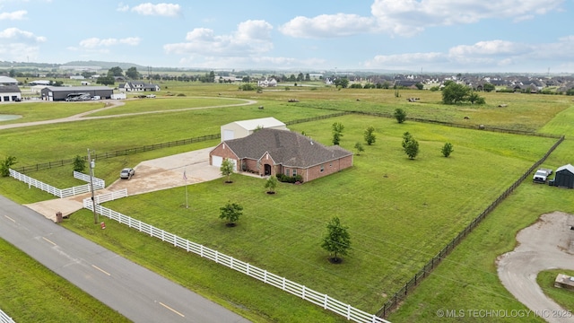 21 E 171st St S, Glenpool, OK 74033 - view of rural area with a pastoral area
