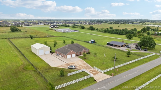 21 E 171st St S, Glenpool, OK 74033 - view of rural area featuring a pastoral area