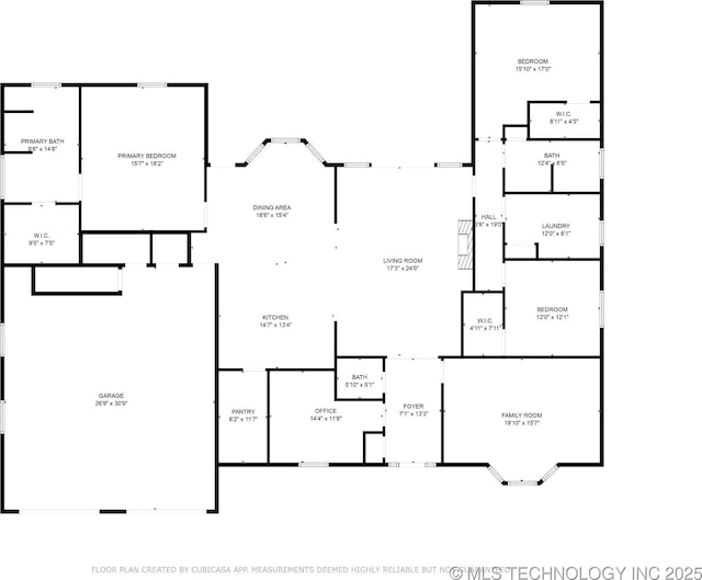21 E 171st St S, Glenpool, OK 74033 - home floor plan