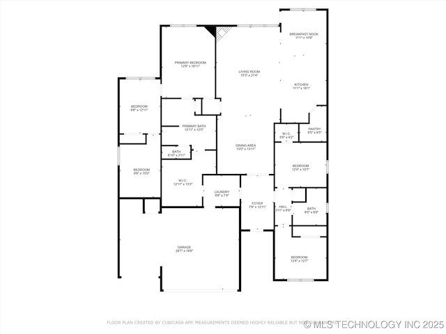 12909 S First St, Jenks, OK 74037 - property floor plan