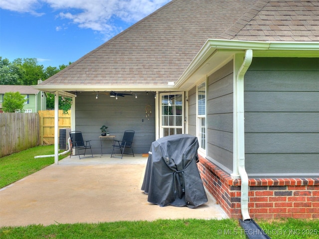 12411 E 90th St N, Owasso, OK 74055 - view of patio / terrace with area for grilling