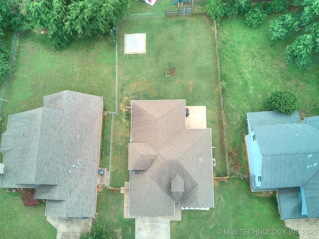 12411 E 90th St N, Owasso, OK 74055 - drone / aerial view