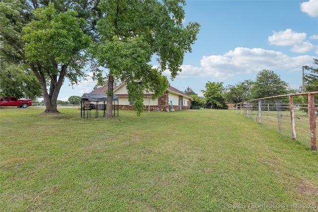 242 Weatherman St, Kellyville, OK 74039 - view of yard