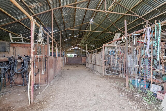 242 Weatherman St, Kellyville, OK 74039 - view of horse barn