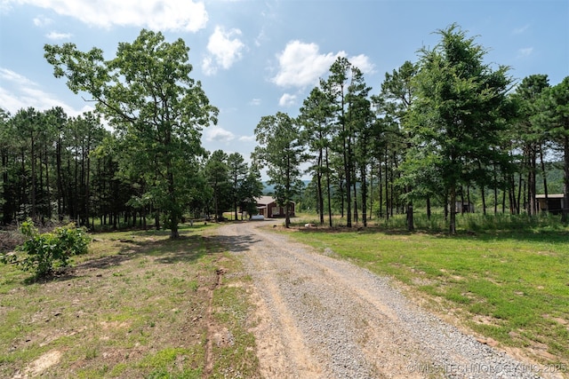 3819 129th Rd, Panola, OK 74559 - view of dirt / gravel road