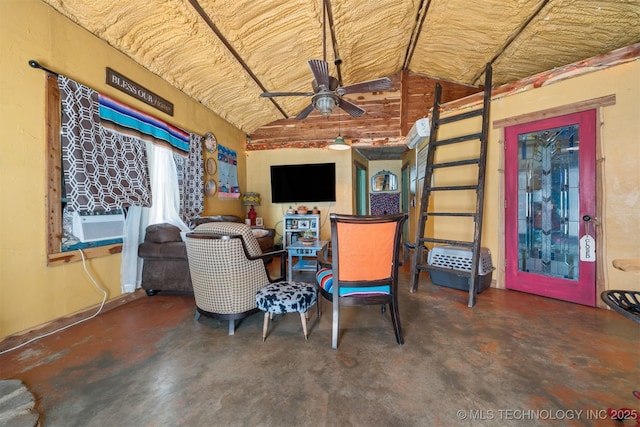 3819 129th Rd, Panola, OK 74559 - view of patio / terrace featuring ceiling fan