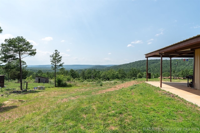 3819 129th Rd, Panola, OK 74559 - view of yard featuring a view of trees