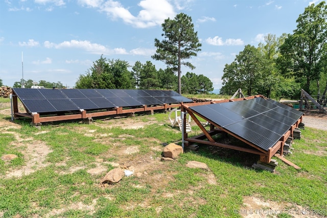 3819 129th Rd, Panola, OK 74559 - view of yard featuring view of wooded area
