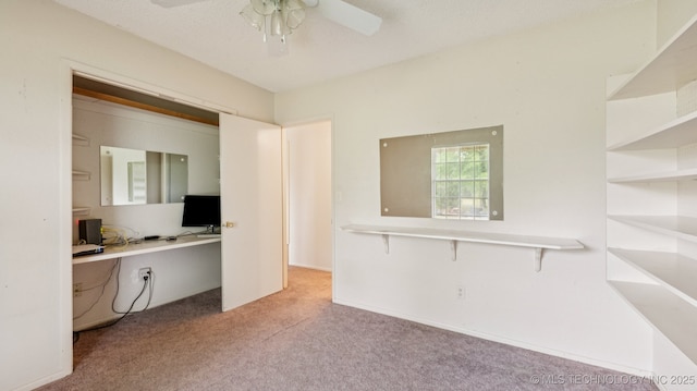 22112 W Coyote Trl Unit S, Sand Springs, OK 74063 - unfurnished office with carpet and ceiling fan
