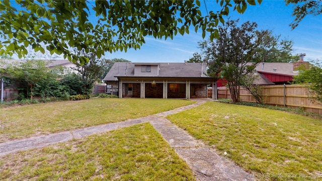 1120 N Juniper Pl, Broken Arrow, OK 74012 - back of property featuring brick siding