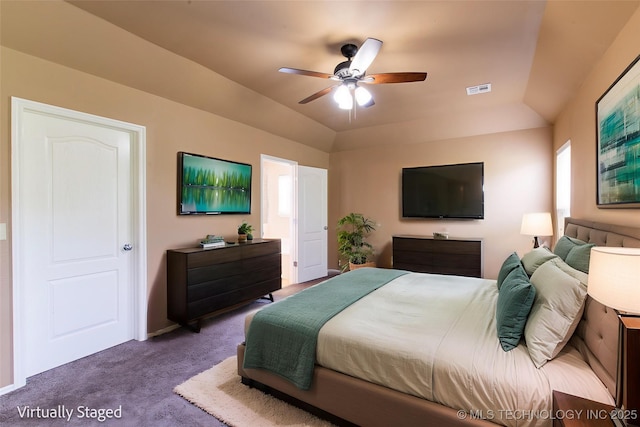 324 E 125th Pl S, Jenks, OK 74037 - bedroom featuring carpet flooring and ceiling fan