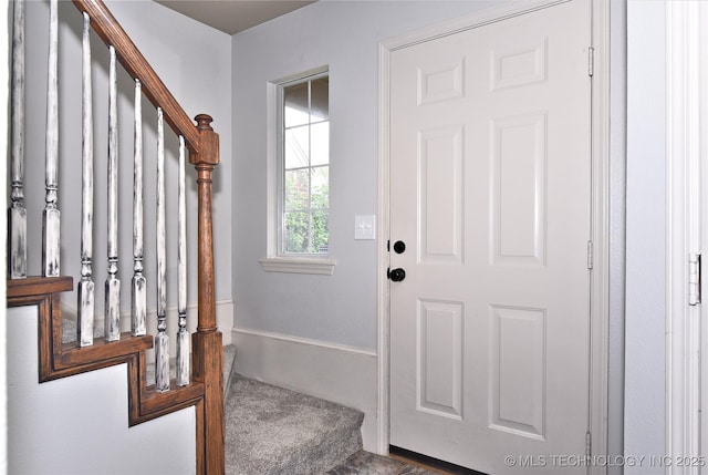 307 W K St, Jenks, OK 74037 - foyer featuring stairway