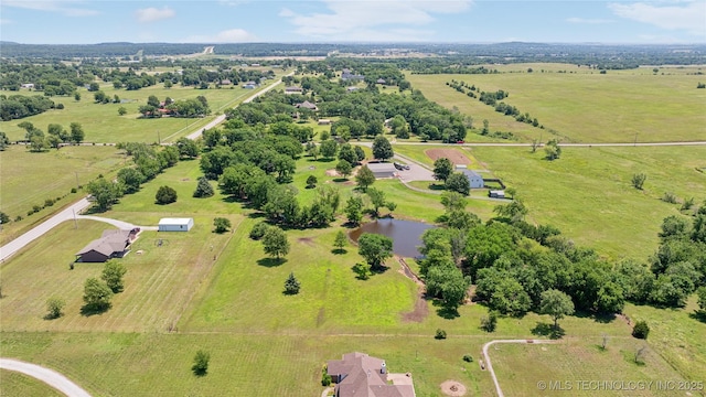31102 S 4190th Rd, Inola, OK 74036 - overview of rural landscape