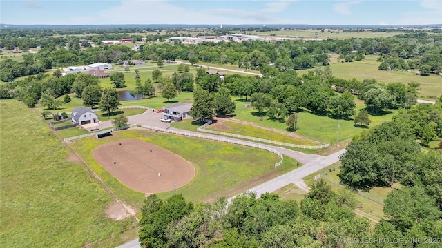31102 S 4190th Rd, Inola, OK 74036 - aerial view of a tree filled landscape