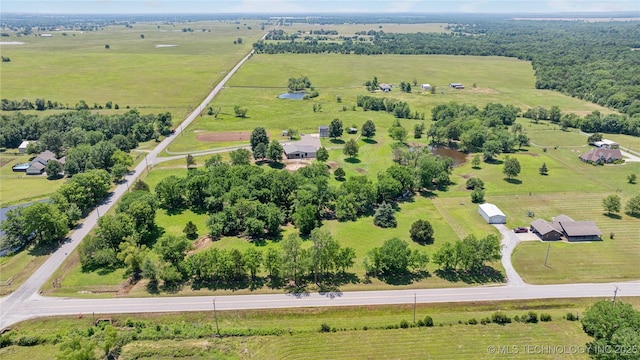 31102 S 4190th Rd, Inola, OK 74036 - overview of rural landscape featuring agricultural land