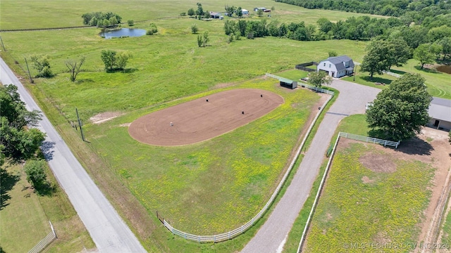 31102 S 4190th Rd, Inola, OK 74036 - view of rural area with a nearby body of water