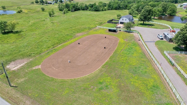 31102 S 4190th Rd, Inola, OK 74036 - bird's eye view of a large body of water