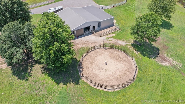 31102 S 4190th Rd, Inola, OK 74036 - aerial view of property and surrounding area