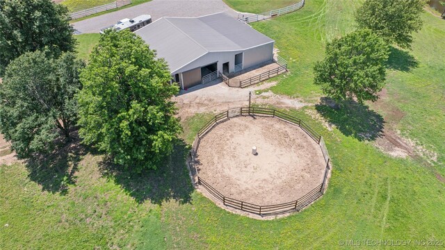 31102 S 4190th Rd, Inola, OK 74036 - view from above of property
