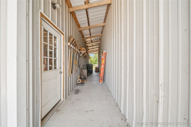 31102 S 4190th Rd, Inola, OK 74036 - view of patio / terrace with an exterior structure